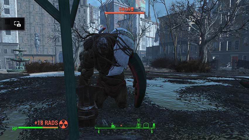 Лебедь в Fallout 4